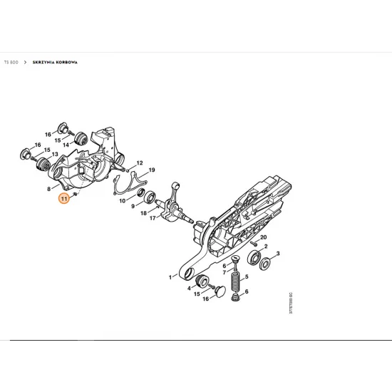 STIHL  Króciec kątowy 1110 122 3900